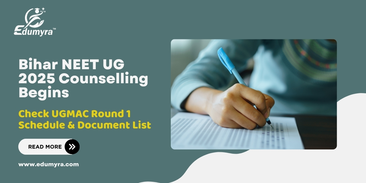Bihar NEET Counselling 2025: Round-1 Seat Allotment, Dates, and Process
