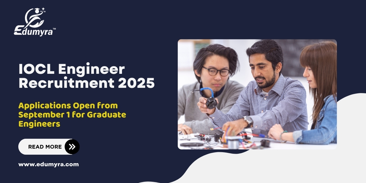 IOCL Engineer Recruitment 2025: Applications Start from Sept 1